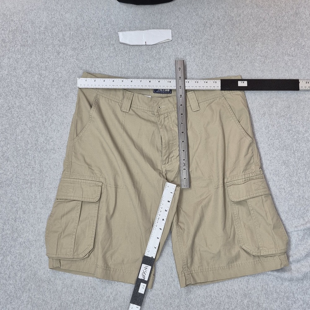 The‎ North Face Men Shorts 36 Khaki Utility Cargo Button 9" Inseam Outdoor Y2K